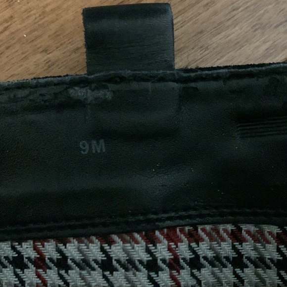 Tommy Hilfiger Frita Black Leather & Suede 
Tall Dress Boots Sz. 9M - Picture 5 of 7